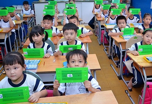 Die herausragende Lehrerin Vo Ngoc Thu